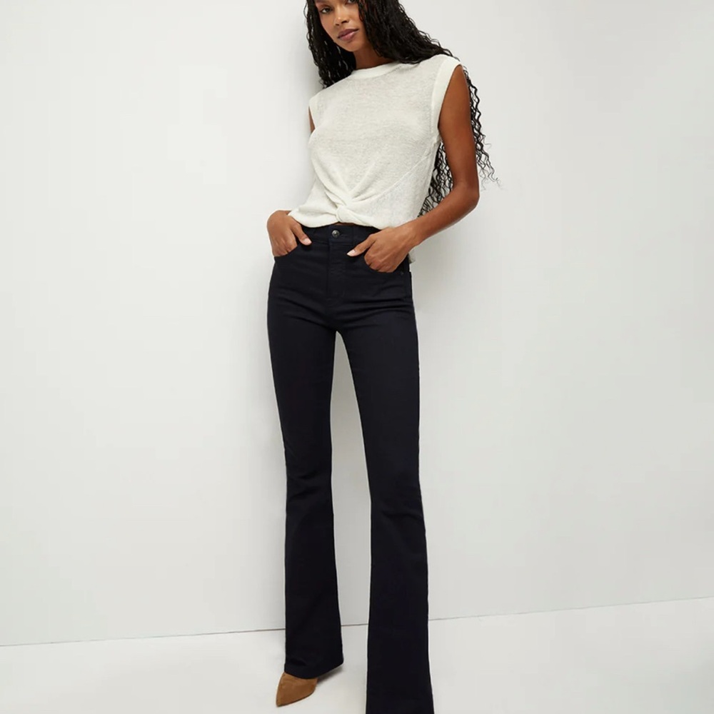 Veronica Beard Beverly Skinny-Flare Jean